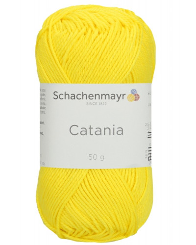Włóczka Catania - neonowy żółty