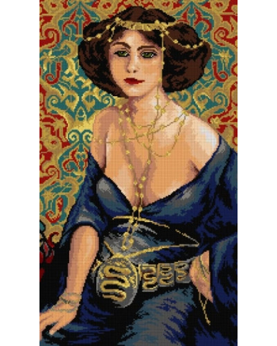 Schemat do haftu Kazimierz Wasilkowski - Salome