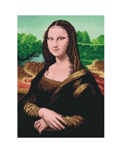 Schemat do haftu L. Da Vinci Mona Lisa