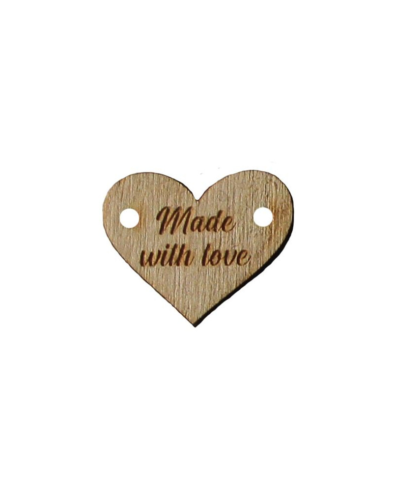 Metka ze sklejki - Made with love