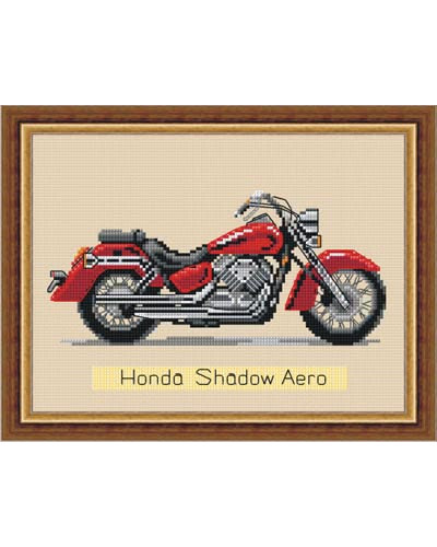 Schemat do haftu Motocykl - Honda Shadow Aero