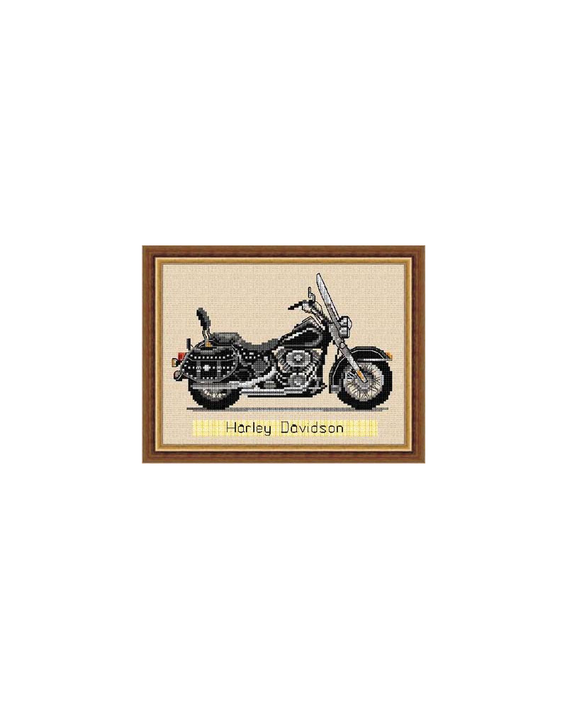 Schemat do haftu Motocykl - Harley Davidson
