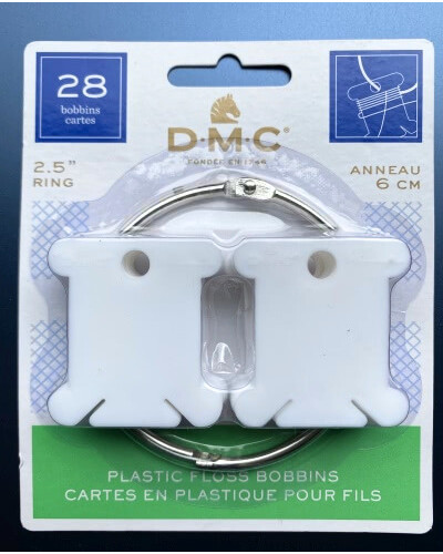 Bobiny plastikowe do muliny DMC 28 szt