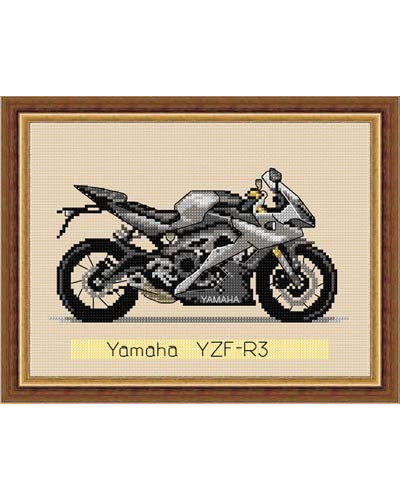 Schemat do haftu Motocykl - Yamaha YZF-R3