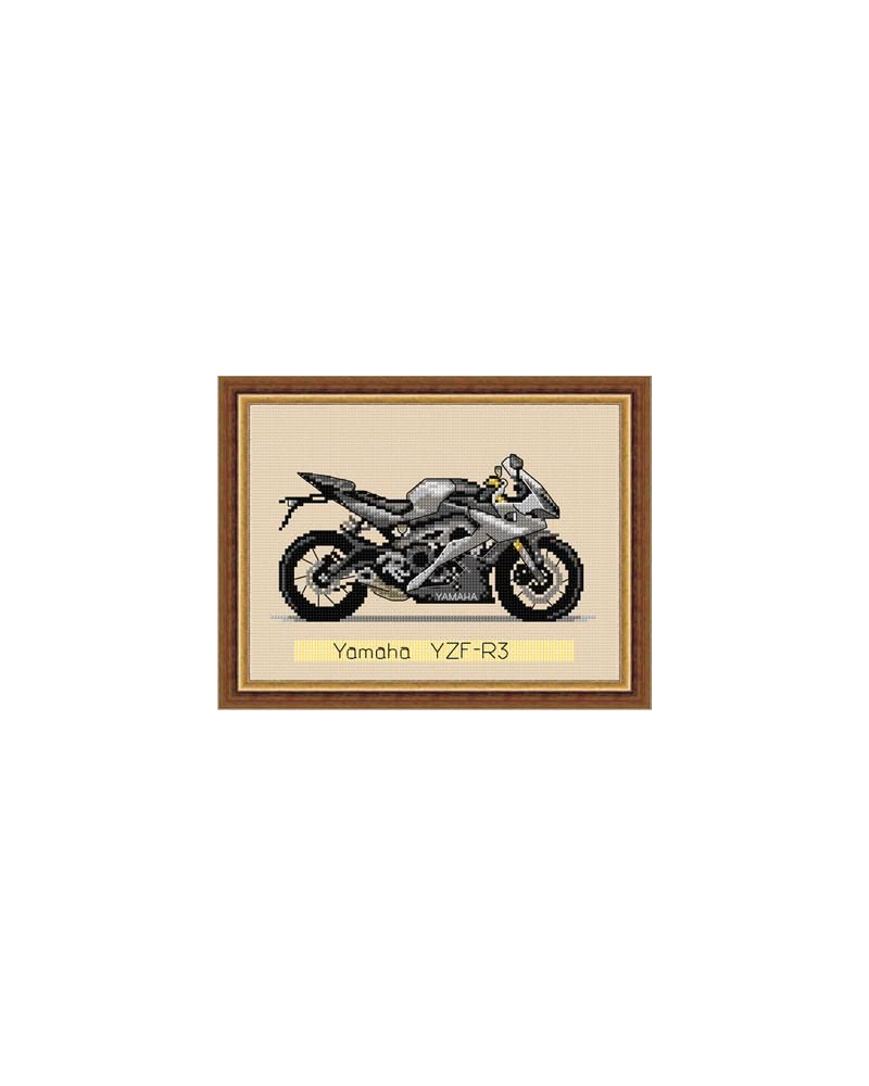 Schemat do haftu Motocykl - Yamaha YZF-R3