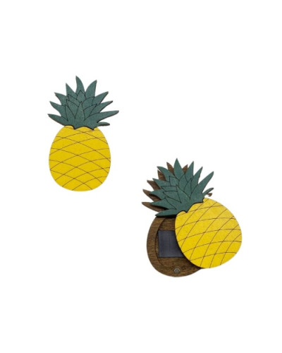 Pudełko do igieł ananas