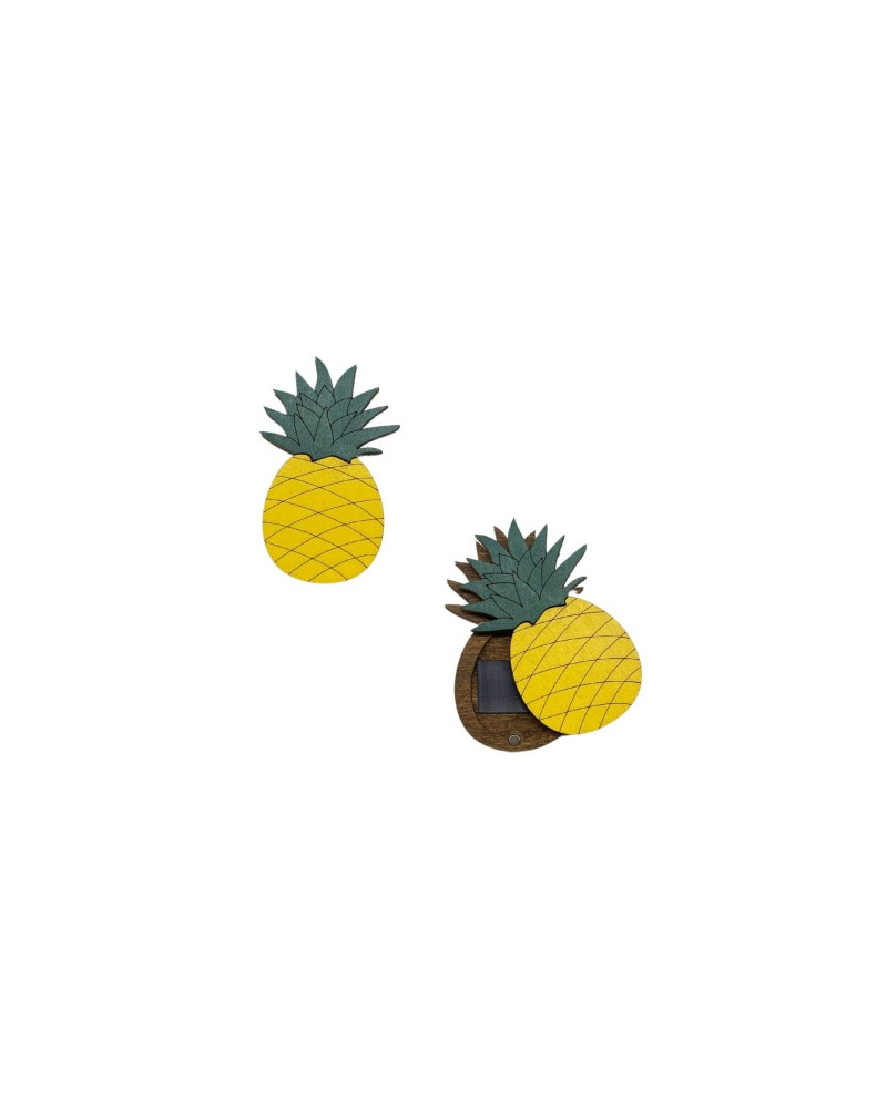 Pudełko do igieł ananas