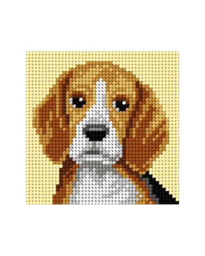 Zestaw do haftu gobelinowego obrazek – Beagle