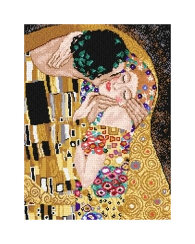 Schemat do haftu G. Klimt Pocałunek