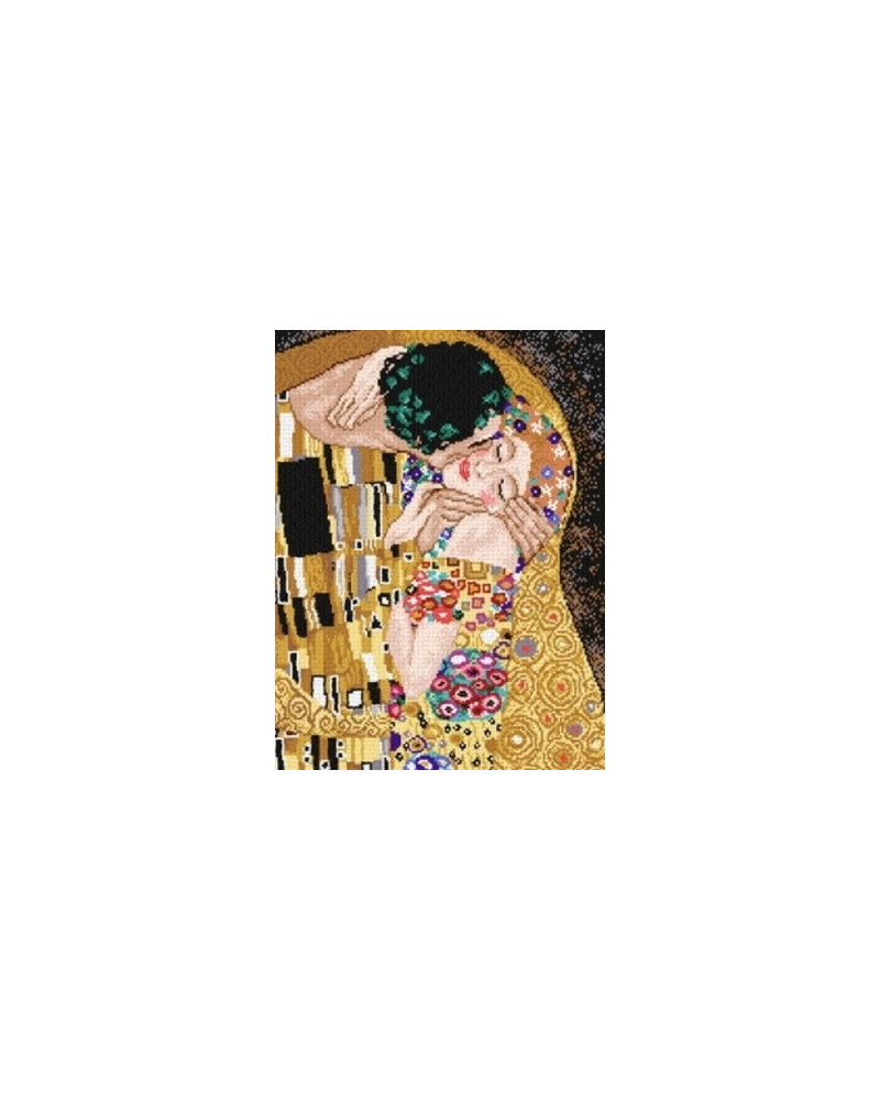 Schemat do haftu G. Klimt Pocałunek